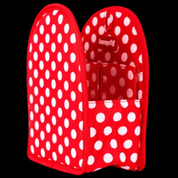 NWT Loungefly polka-dot mini backpack insert organizer - Picture 2 of 4